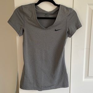 Gray Nike Dry Fit Tshirt